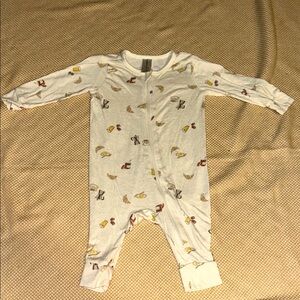 Adorable Patterned Kids Footie